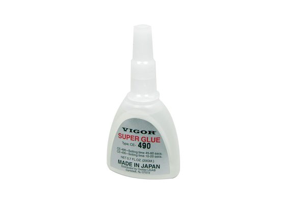 Vigor Super Glue 10/20 Series, 20 Gram Bottle, Item No. 12.221
