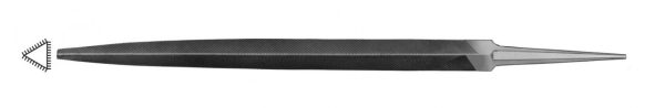 6" Three Square Smooth Cut File, Item No. 32.464
