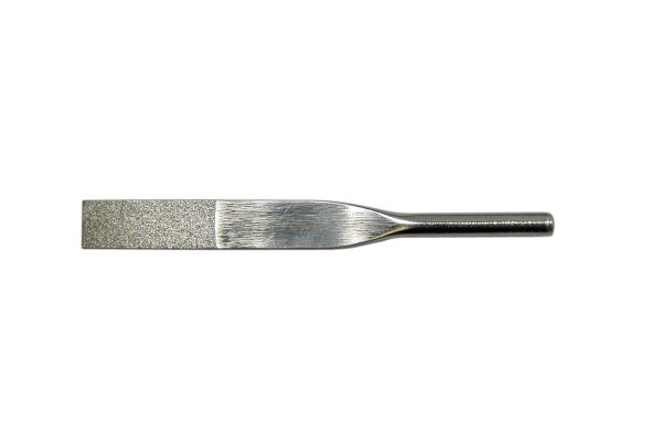 Diamond Coated Hand/Machine File,  1/4" Head Width, 325 Grit, Item No. 33.935