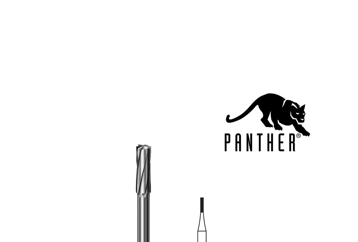 Panther Bur, Carbide, Cylinder, Fig. H21, Size 009, Item No. 77.5909