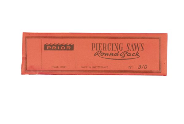 Prior Brand, Swiss Jewelers Sawblades, Size 6, Item No. SBP6