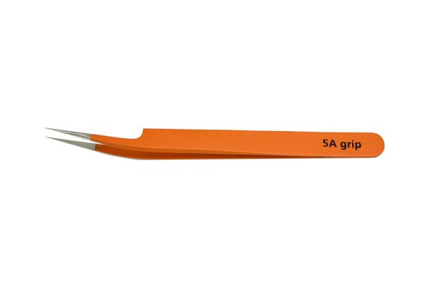Swiss Pattern Tweezer, Rubis Grip Brand, Pattern 5A, Item No. 57.168