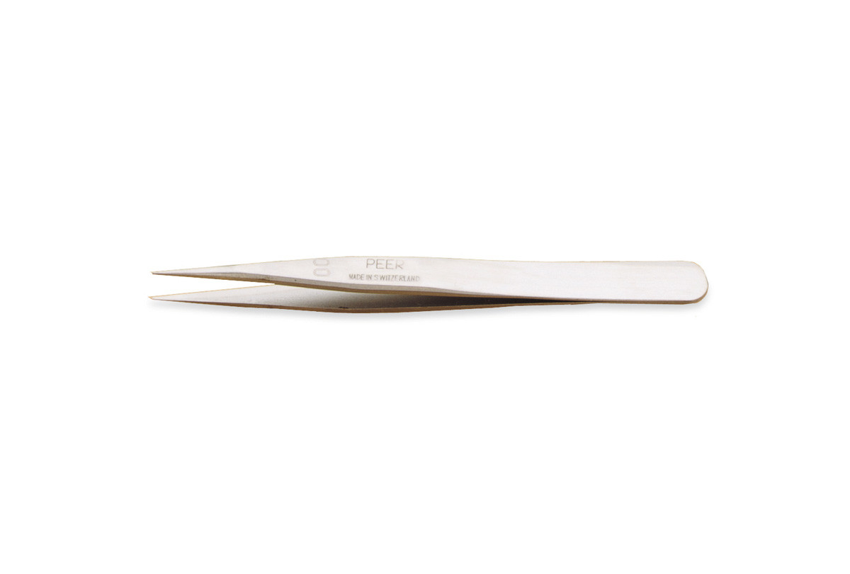 Swiss Pattern Tweezer, Dumont Brand, Pattern OO, Item No. 57.276