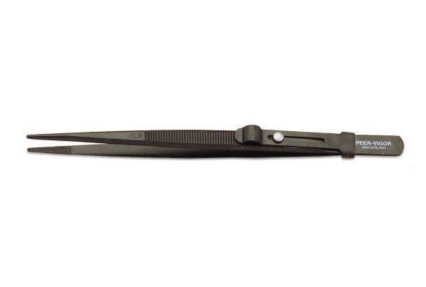 Diamond Tweezer, Slide Lock, Medium Points, Item No. 57.608