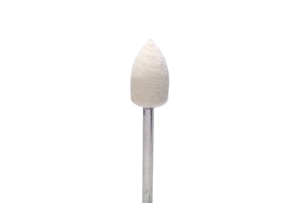 Mounted Miniature Felt Cone Buff, Item No. 17.120