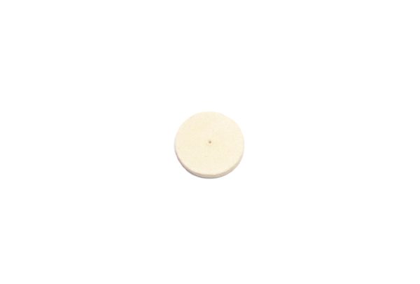 Solid Felt Wheel Buff, 1-1/2"x 3/8", Item No. 17.416