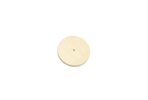 Solid Felt Wheel Buff, 2" x 1/4", Item No. 17.419