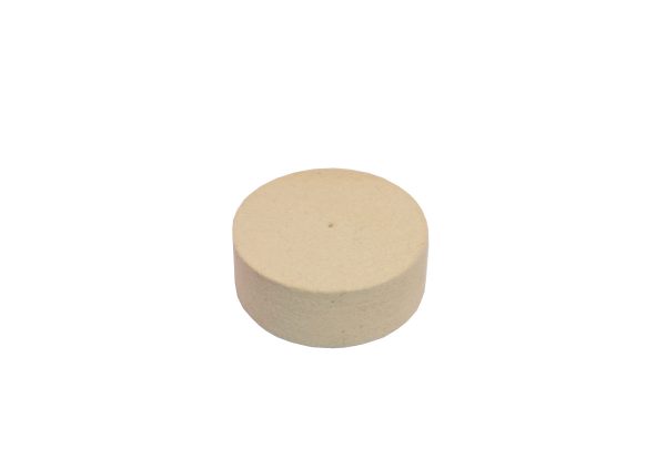 Solid Felt Wheel Buff, 3" x 1", Item No. 17.431