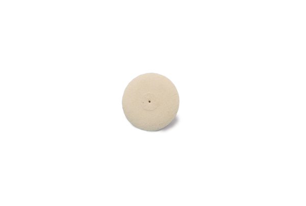 Knife Edge Felt Wheels, 2" Diameter, Rock Hard, Item No. 17.495