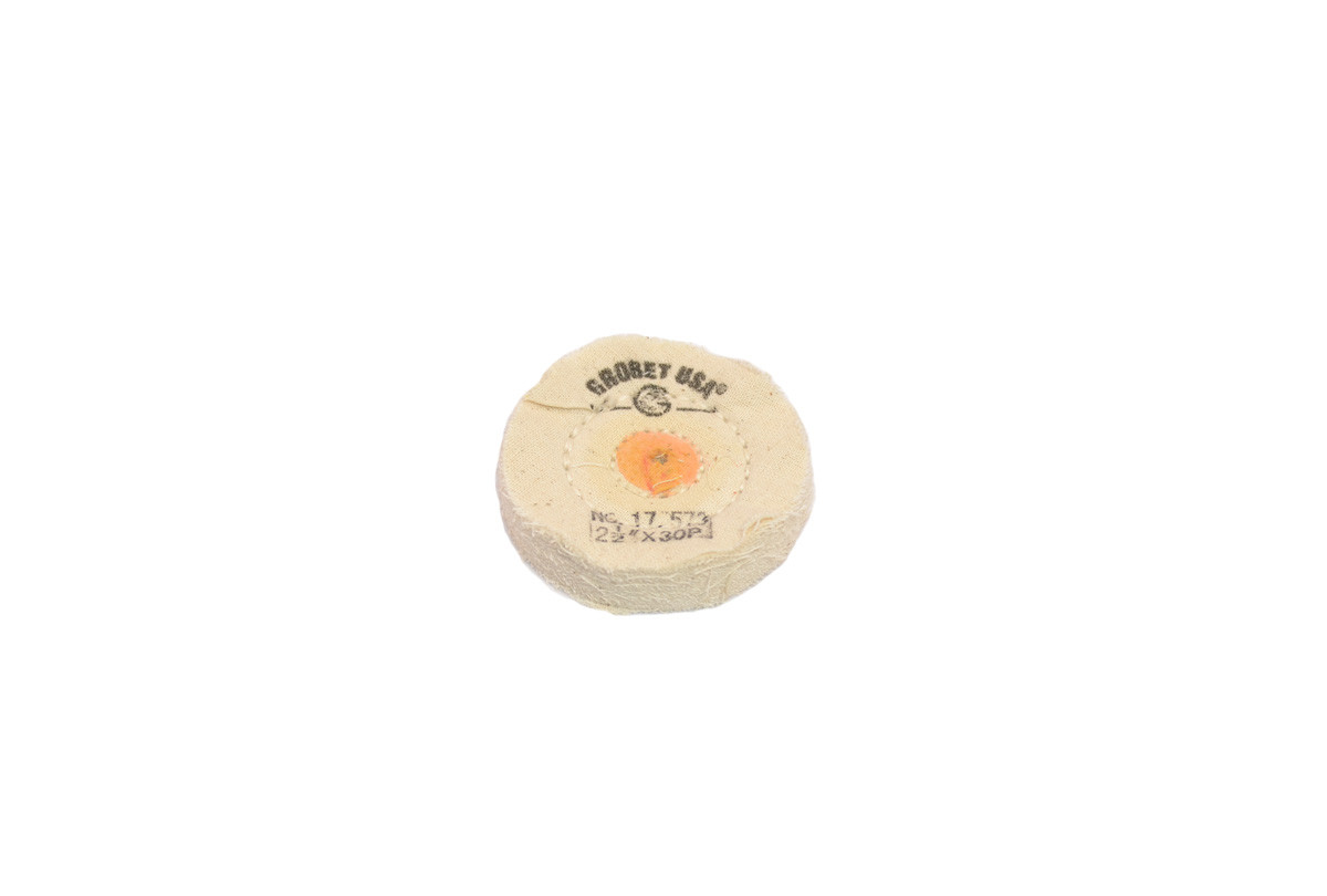 Regular Muslin Buff, 2-1/2" x 30 Ply, Item No. 17.573