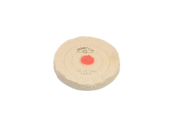 Regular Muslin Buff, 4" x 30 Ply, Item No. 17.580