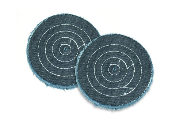 Denim Polishing Buff, 6" x 40 Ply, Item No. 17.596