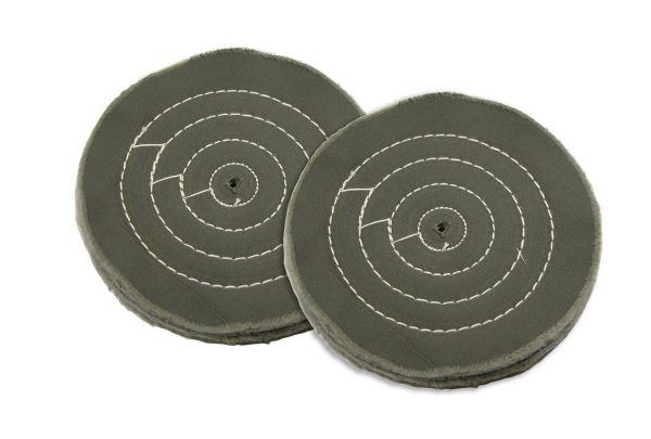 Green Polishing Buff, 4" x 40 Ply, Item No. 17.597