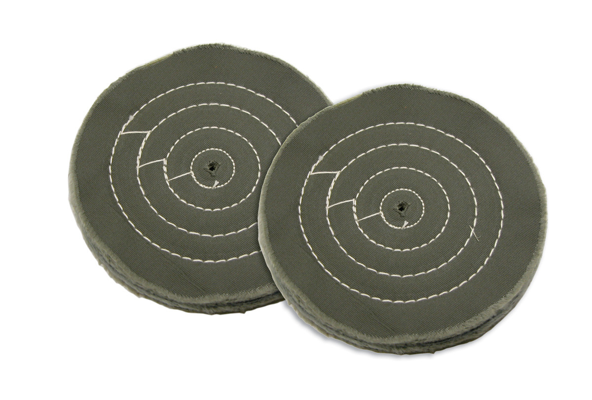 Green Polishing Buff, 6" x 40 Ply, Item No. 17.598