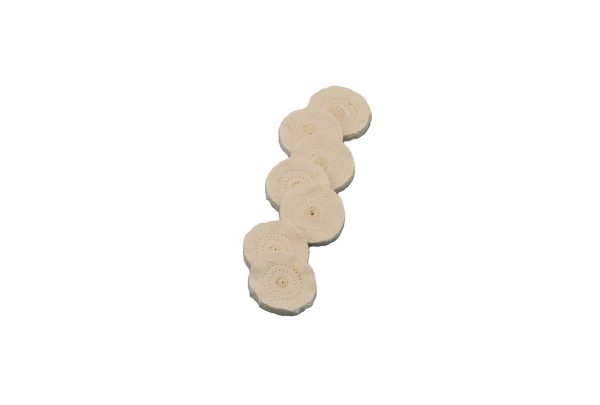 Miniature Finex Muslin Buff, 1-1/2", Item No. 17.618