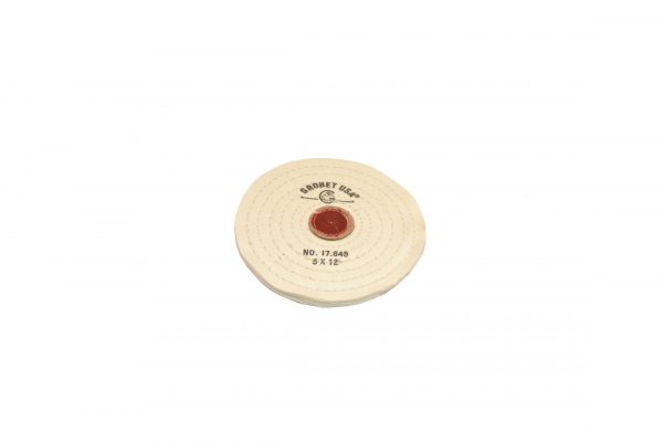 Finex Muslin Buff, 6" x 12 Ply, Knife Edge, Item No. 17.646