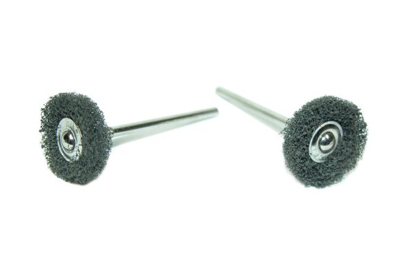 Miniature Satin Finish Buffs, 3/4", Fine, Item No. 17.901