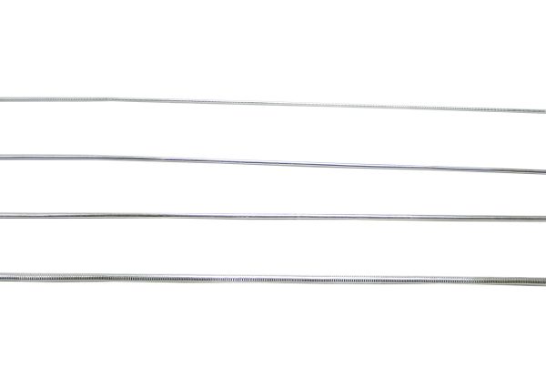French Wire, 0.90 mm, Silver, Item No. 68.106