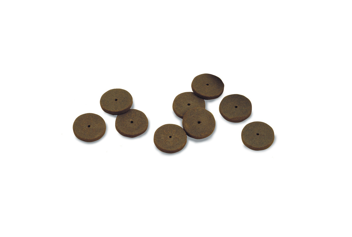 Brightboy Miniature Wheels, 5/8" x 1/8", 1/16" Arbor Hole, Item No. 10.670