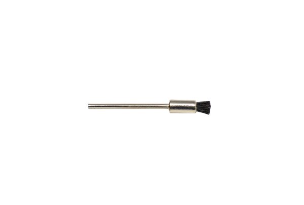 Stiff Bristle End Brush, 1/4" Trim, 1/4" Diameter 3/32" Shank , Item No. 16.06830