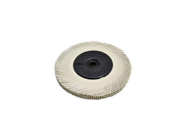 3M 3-Radial Bristle Discs, 6" Diameter, 120 Grit, White, Item No. 10.3532