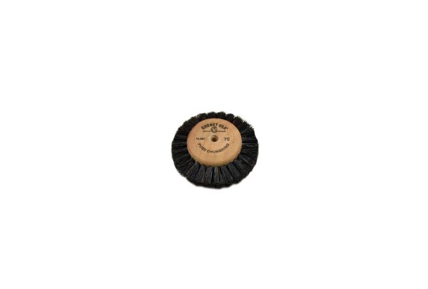 Wood Hub Brush, 3 Rows of Bristle, 2-1/8" Overall Diameter , Item No. 16.387