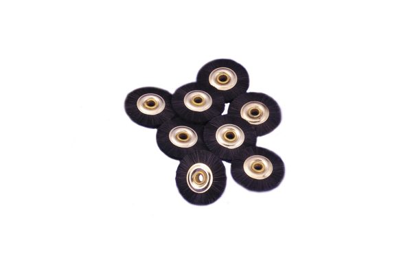Black Bristle Brush, 1-3/4" Diameter , Item No. 16.400