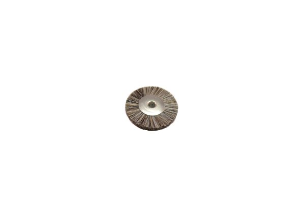 Soft Bristle Wheel Brush, 1" Diameter 1/8" Arbor Hole , Item No. 16.691