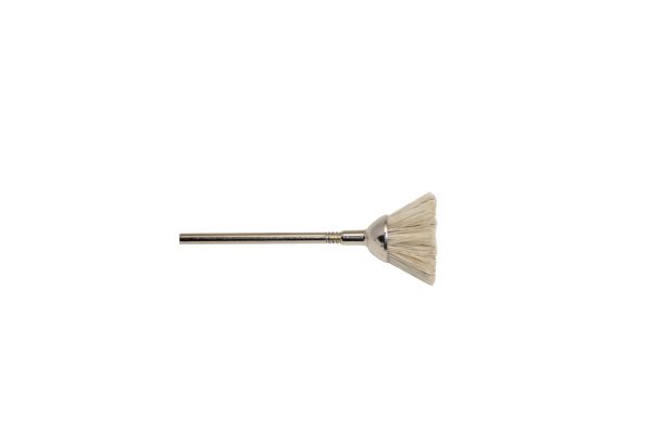 Stiff Bristle Cup Brush, 1/2" Diameter 3/32" Shank , Item No. 16.751