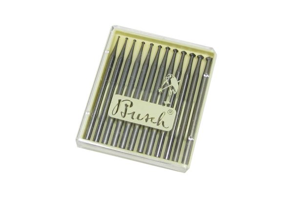 Busch Bur, 90° Hart, Set of 12, Item No. 18.161