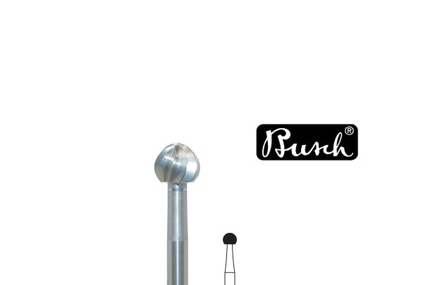 Busch Bur, Round, Fig. 1, Size 031, Item No. 18.202