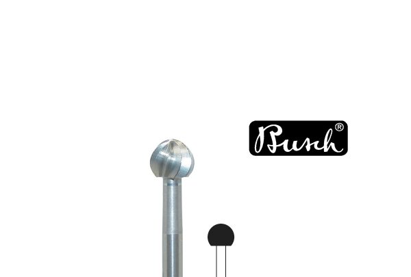 Busch Bur, Round, Fig. 1, Size 065, Item No. 18.216