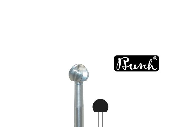 Busch Bur, Round, Fig. 1, Size 085, Item No. 18.224