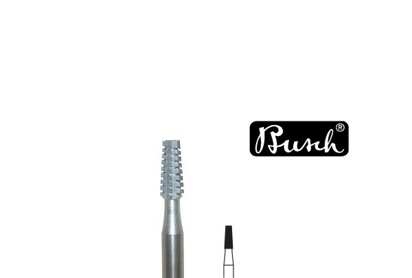 Busch Bur, Cone Square Cross-Cut, Fig. 23, Size 021, Item No. 18.350