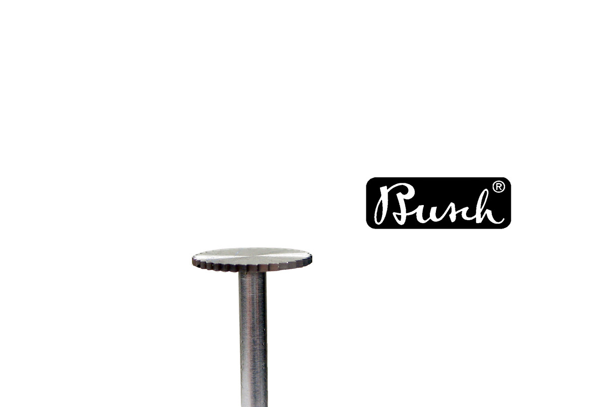 Busch Bur, Wheel, Saw Edge, Fig. 231S, Size 023, Item No. 18.676