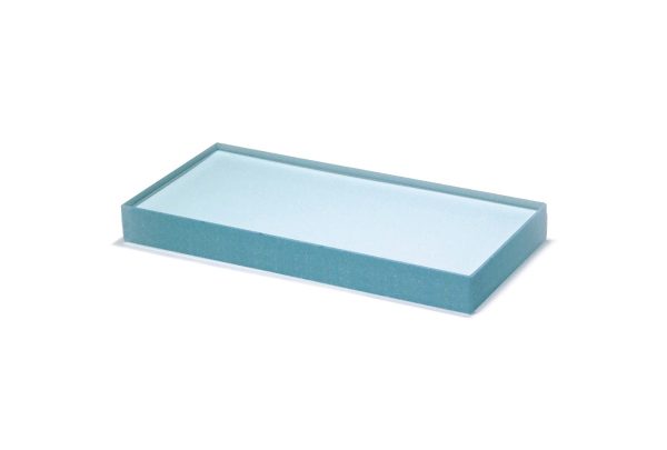 Glass Slab, 6" x 3" x 3/4", Item No. 27.221