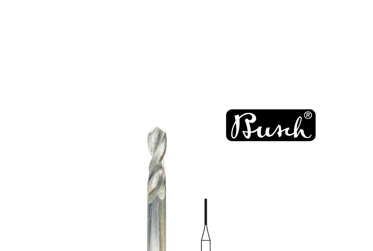Busch Twist Drill, Fig. 77, Size 006, Item No. 28.585