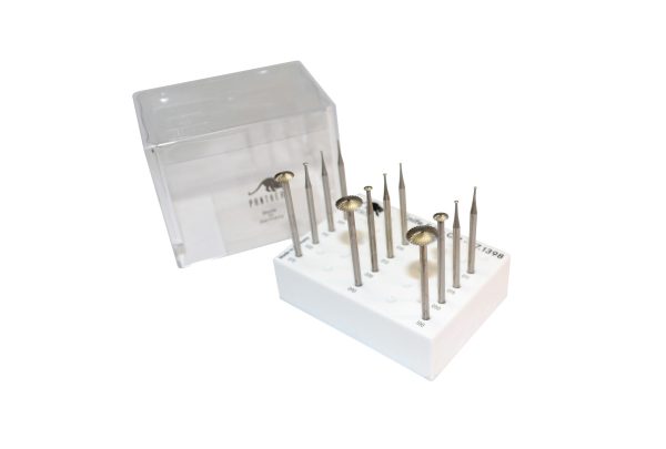 Panther Burs, Set of 12, Knife Edge Cutter, Fig. 249, Item No. 77.1398