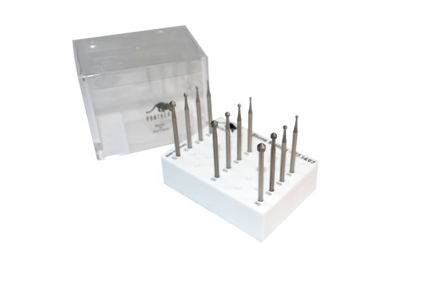 Panther Burs, Set of 12, Stone Setting, Fig. 413, Item No. 77.1497