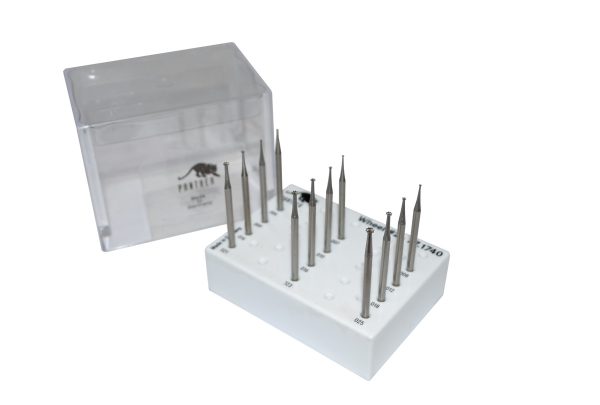 Panther Burs, Set of 12, Wheel, Fig 2 , Item No. 77.1740