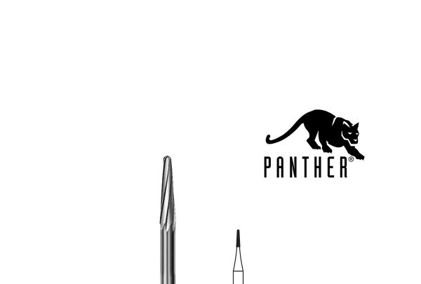 Panther Bur, Carbide, Tapered Round, Fig. H23RS, Size 010, Item No. 77.5310
