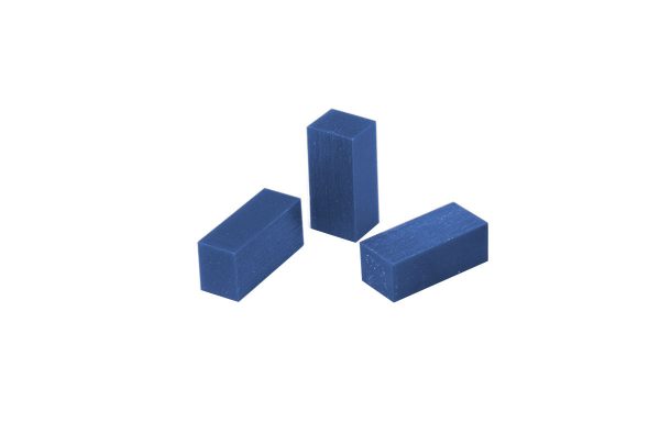 Matt Carving Wax Bars, 1/6 Pound, Blue, Box of 3, Item No. 21.02753