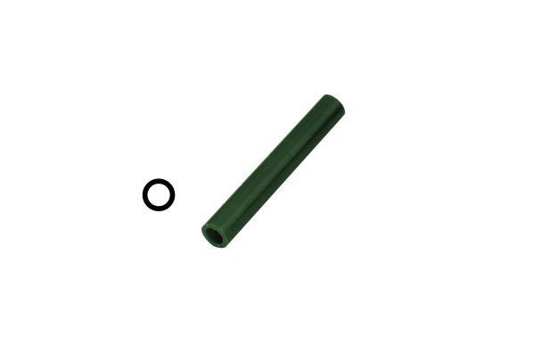 Ferris Wax, File-A-Wax Ring Tube, Center Hole, Green, Item No. 21.363
