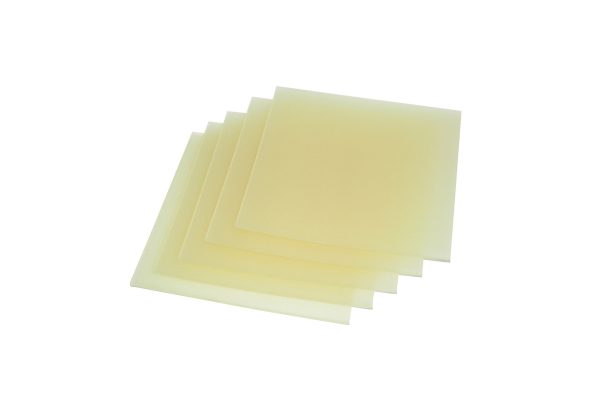Sheet Wax, Translucent, 4" x 4", 30 Gauge, Item No. 21.419