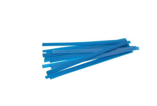 Blue Wax Wires, Ribbon, Gauge 4, 2 oz. Box, Item No. 21.577