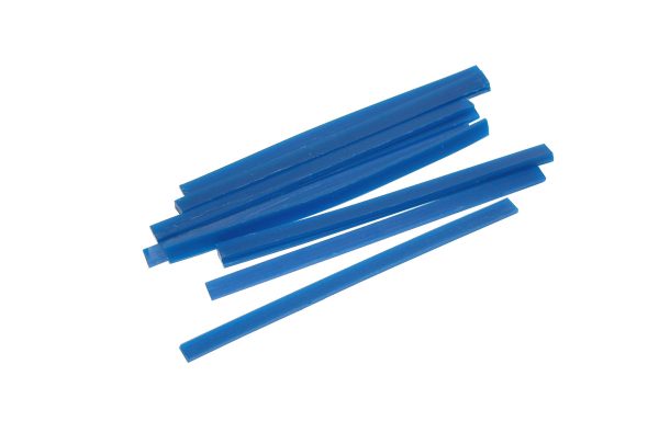 Blue Wax Wires, Rectangle, Gauge 8, 2 oz. Box, Item No. 21.601