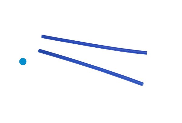 Cowdery Profile Wax, Round, 2 MM, Blue, Item No. 21.903