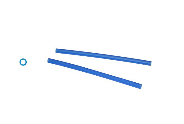 Cowdery Profile Wax, Round Tube, 6 MM, Blue, Item No. 21.923