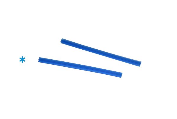 Cowdery Profile Wax, 6 Prong,8 MM, Blue, Item No. 21.939