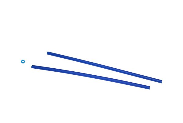 Cowdery Profile Wax, Hinge Tube,2.5 MM, Blue, Item No. 21.943